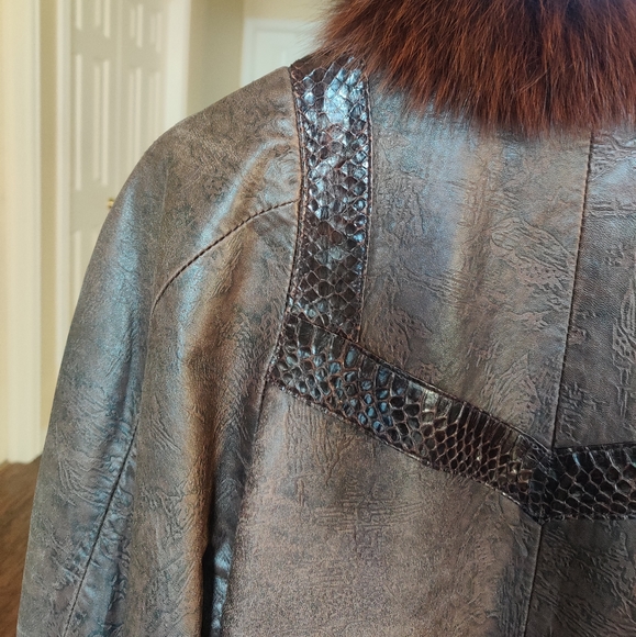 Szor-Diener Furs & Leather Jacket Size S - Picture 11 of 16